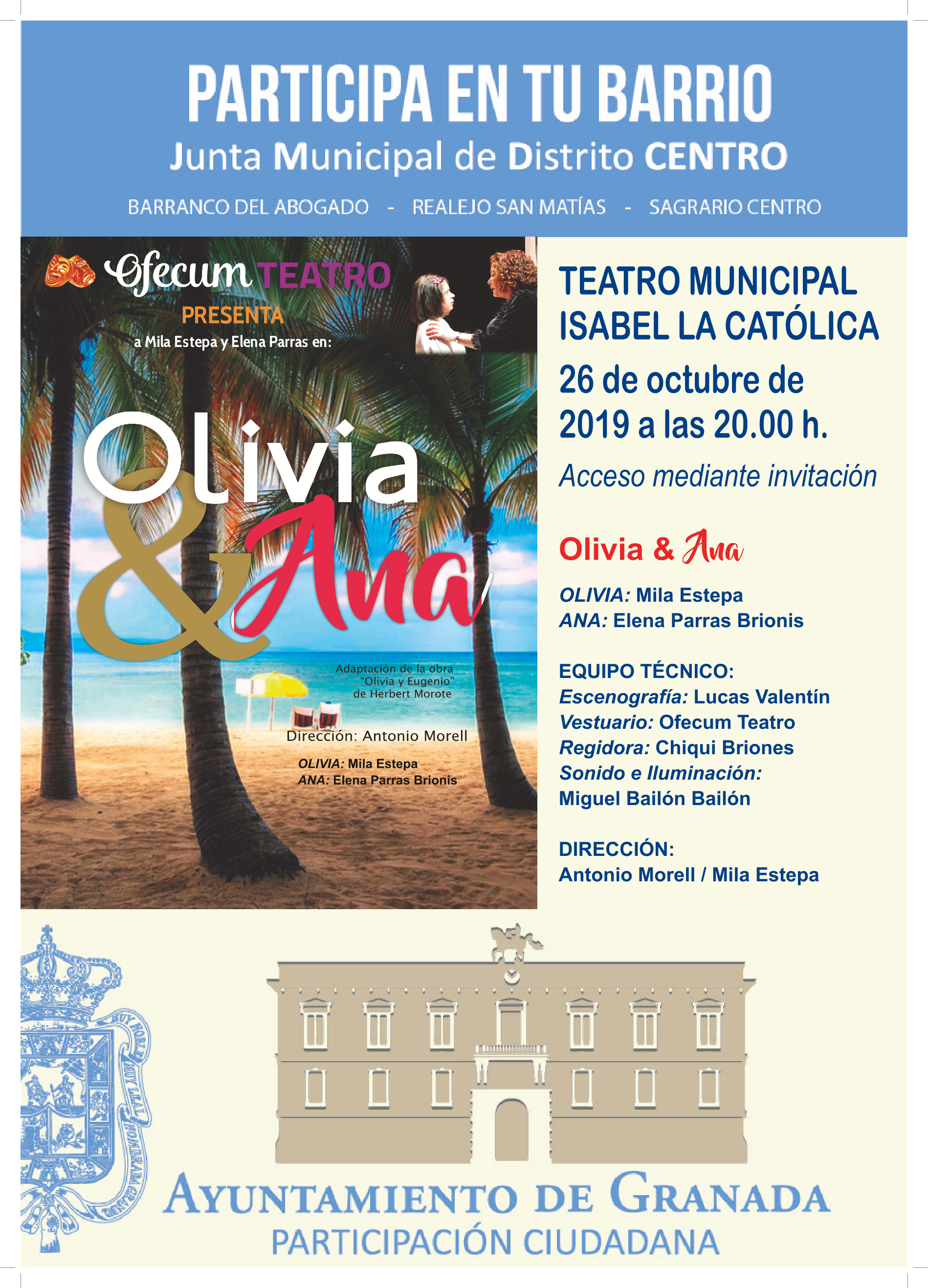 &copy;Ayto.Granada: Ofecum Teatro 2019
